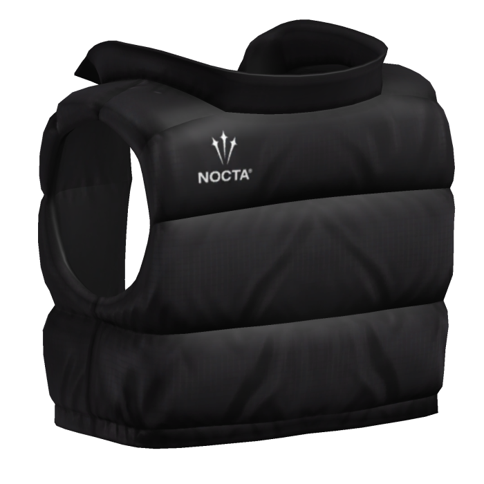 Black Puffer Jacket [Open]