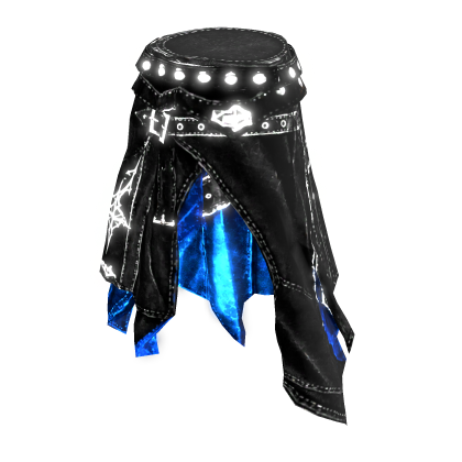 [EMISSIVE] Cyber - Goth Blue Skirt - Pants
