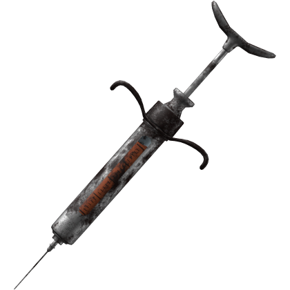 Halloween Rusty Horror Syringe 
