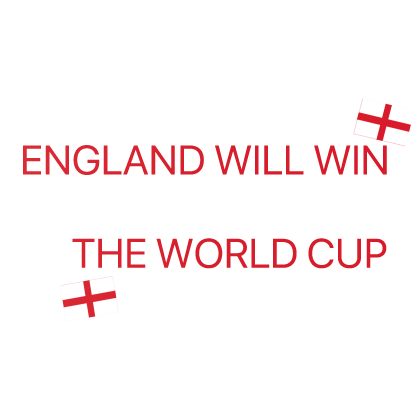 england will win the world cup english flag text Roblox item