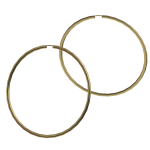 2000s Earring Hoops Gold