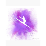 Purple flames gymnasics