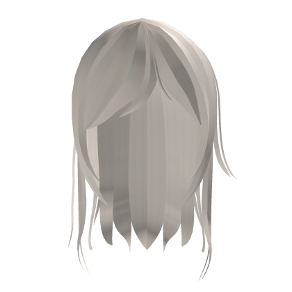 sweet cutesy doll hair w/ side ponytail in blonde Roblox item