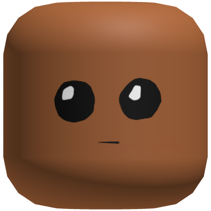 Yippee Tbh Face Mask Dark Brown Roblox item