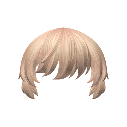 Cute Fluffy Bangs (Blonde) Roblox item
