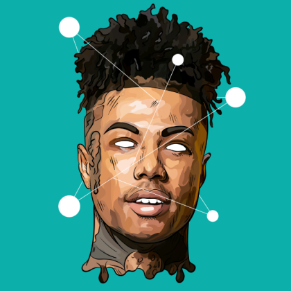 Blueface Cartoon Wallpaper Roblox decal