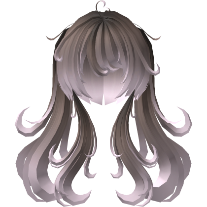 cute swirly pigtails in chocopink Roblox item