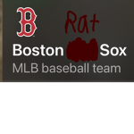 Red Sox Has No Brim!