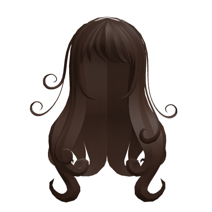 ʚ♡ɞ puppy girl swirly chocolate brown hair  Roblox item