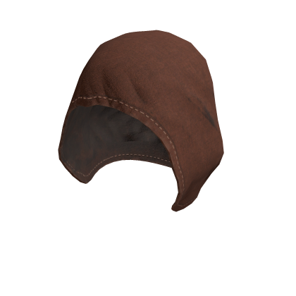Rust Linen Hood