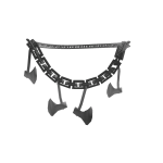 Silver Axe Chain