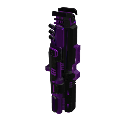 Purple Cyber Blaster Right (Blocky)