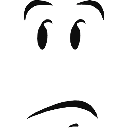 Awkward Eyeroll Face Roblox item