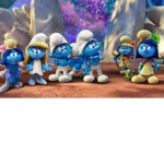 Alex’s Smurf squad!