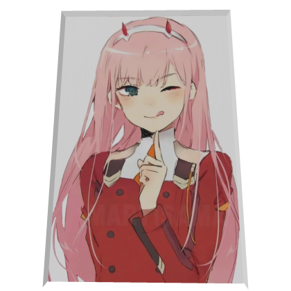 Zero Two Cape Roblox item