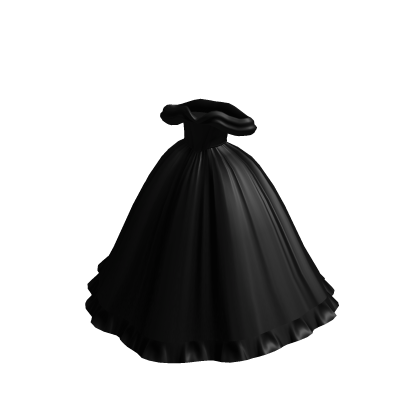 Princess Black Ball Gown Dress