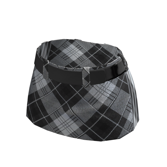 Smart Black Formal Office Plaid Skirt • DD24
