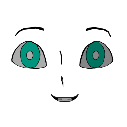 Green Man's Face Roblox item