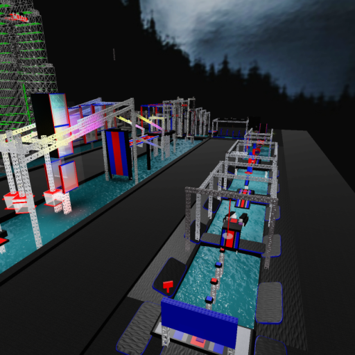 Ninjajoe's Ninja Warrior 2 (New Stage 2 & 3 Update official Roblox game thumbnail