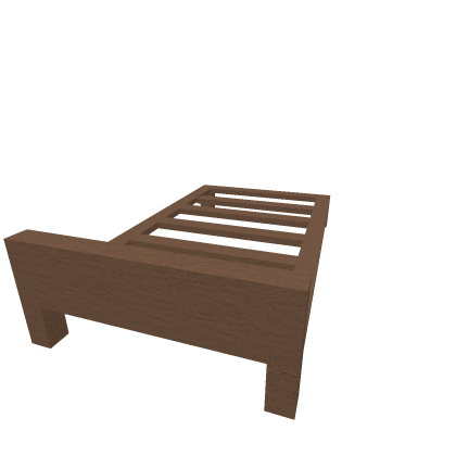 [TECKNECK Furniture] Brown Bed (Medium)