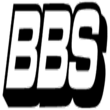 BBS black Roblox decal