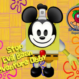 STOP EVIL BEAN!!!!! Adventure Obby