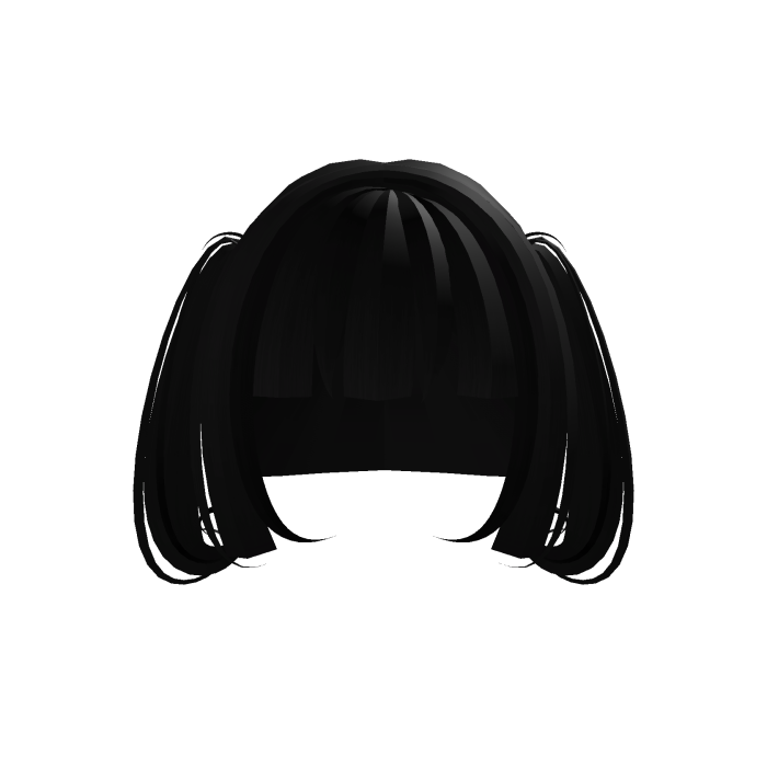 ♡ vamp emo cute short pigtails