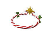 Candy Cane Crown