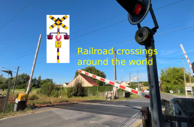 Railroad crossings around the world! (100k) screenshot 1
