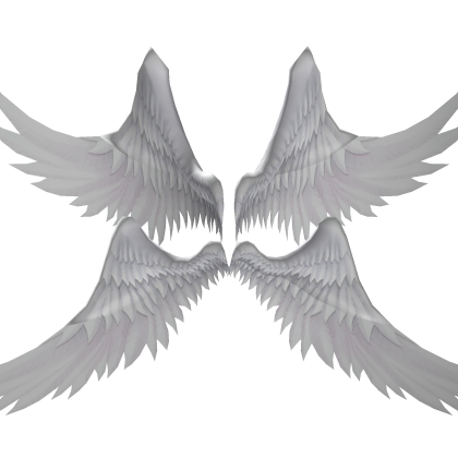 huge white angel wings Roblox item