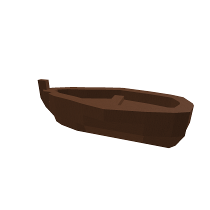 un anchored boat