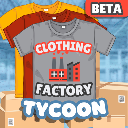 Clothing Factory Tycoon official Roblox game thumbnail