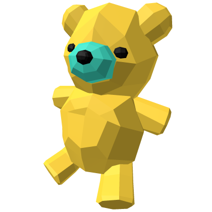 [Free UGC] Zapshot TeddyBear 🧸 (Yellow Jaune) 💛