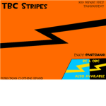 TBC Stripes -Robloxian clothing brand-