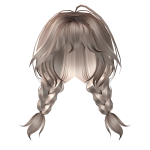 🍀Cute Braided Pigtails (Brown/Blonde)