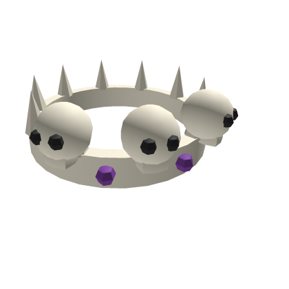 Bone Skull Crown