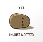 I’m just a POTATO!!!