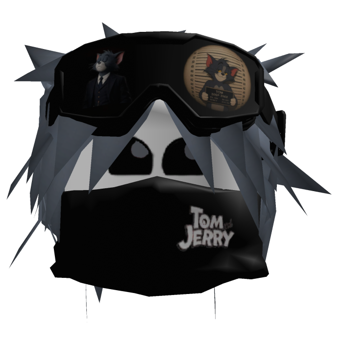 Black Dashie Snow Glasses and Aura Tom Vkei Y2K