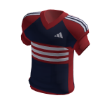 adidas Red and Blue American Football Jersey