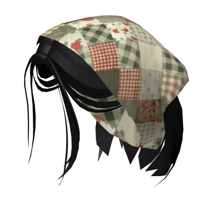 Cozy Aesthetic Bandana Hair (Dark Mix) thumbnail