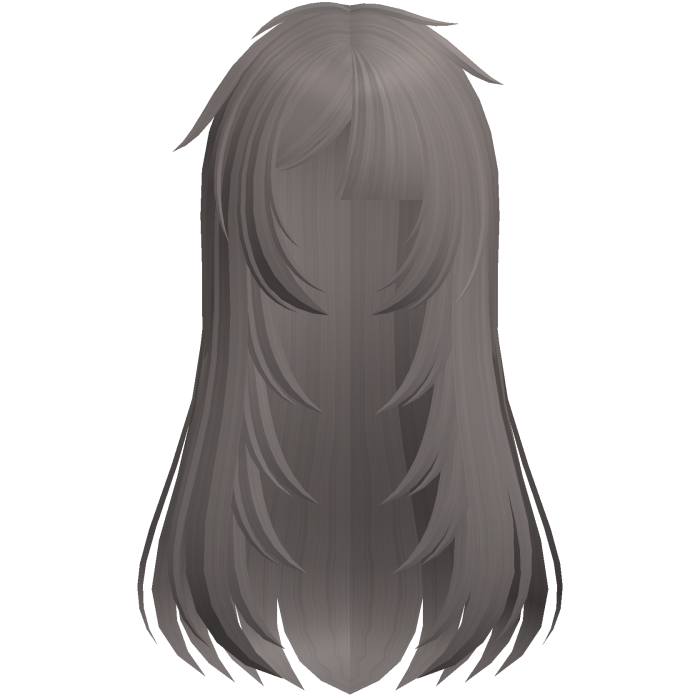 🖤 layered messy fallen angel hair in dust brown