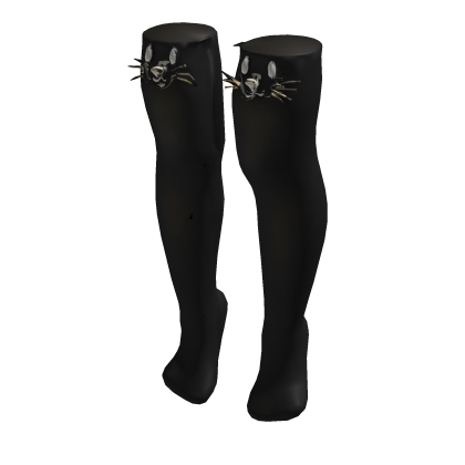 Thigh Highs Kitty Socks