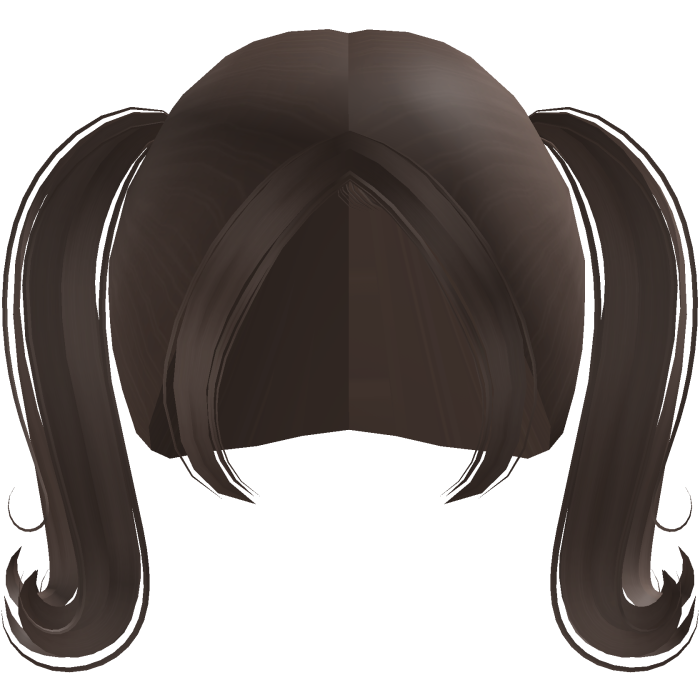 ۶ৎ | cute short pigtails flipped in light brown