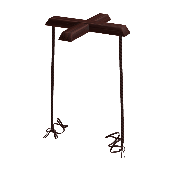 Brown Marionette Halloween Accessory