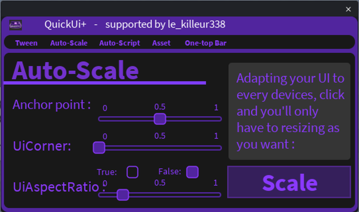 Quickui+ preview 2