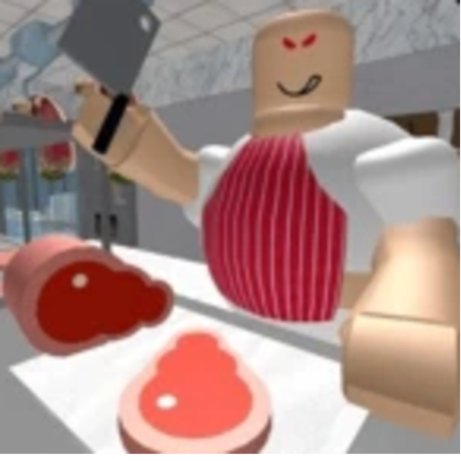 🥩Escape butcher shop Obby! [NEW] official Roblox game thumbnail