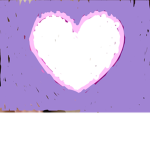 Pink a pink heart