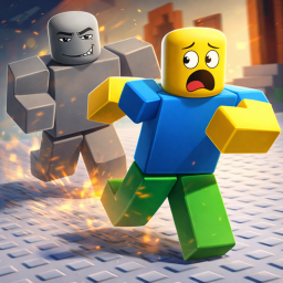 run away from the crazy noob!