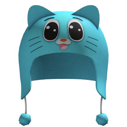 Cute Blue Cat Hood Roblox item