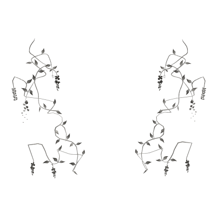 Vines And Flowers | Floral Sakura Antlers [Add-On] Roblox item
